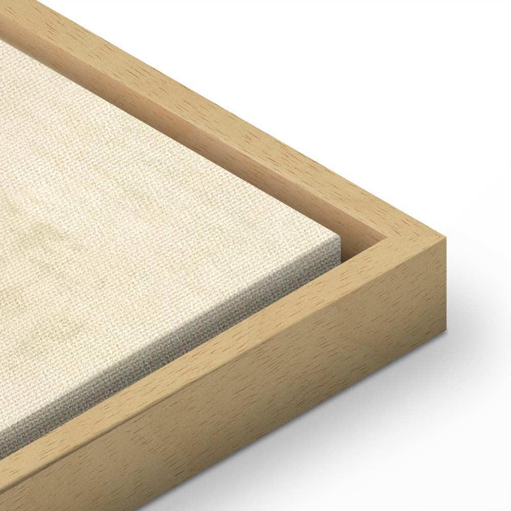 Tavla - Flowers in Beige (1 Part) Wide-Tavlor-Artgeist-peaceofhome.se