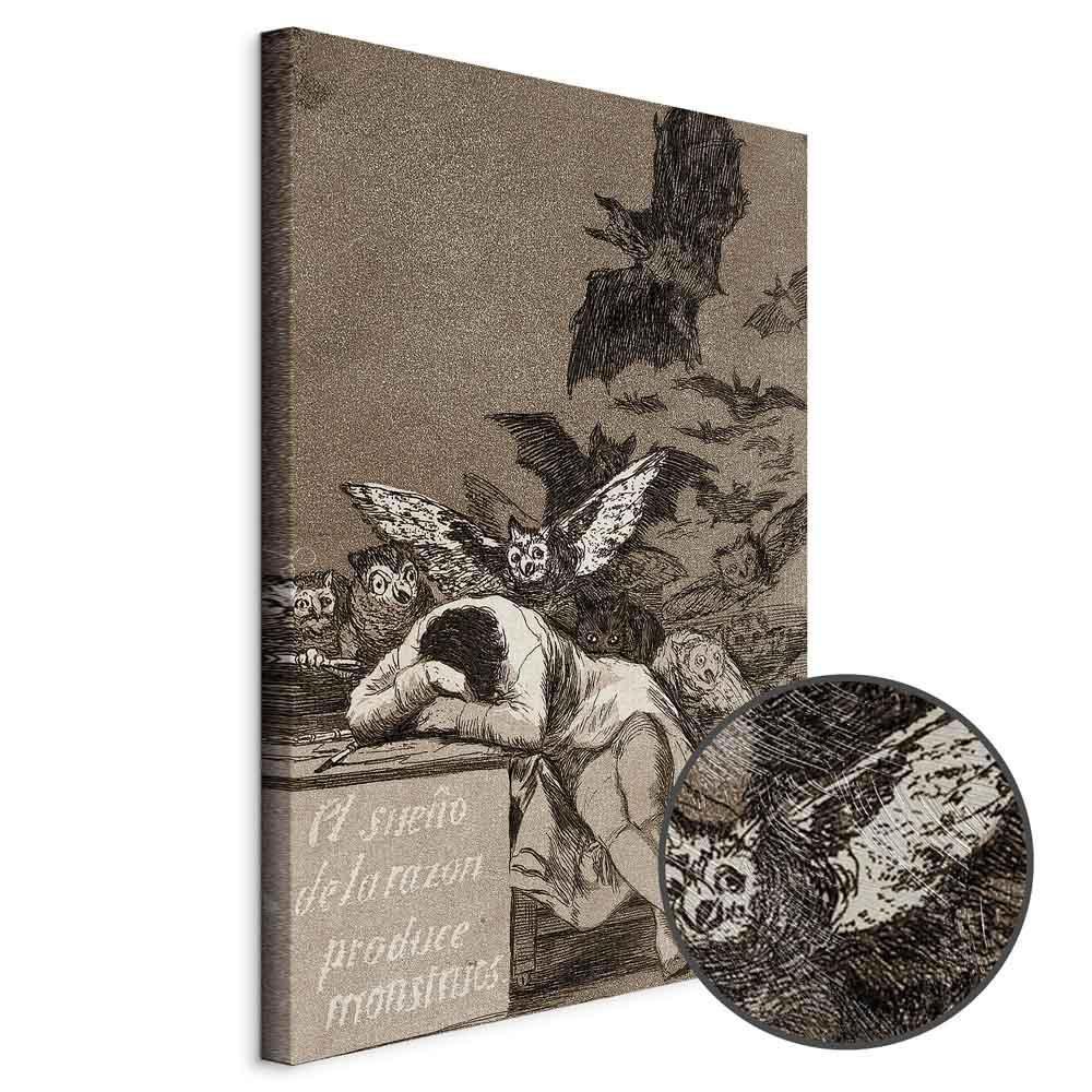 Tavla - Francisco Goya – The Sleep of Reason Produces Monsters-Tavlor-Artgeist-peaceofhome.se
