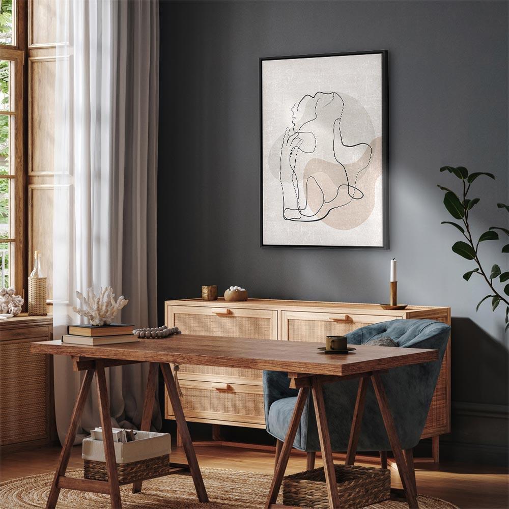 Tavla - French Chic (1 Part) Vertical-Tavlor-Artgeist-peaceofhome.se