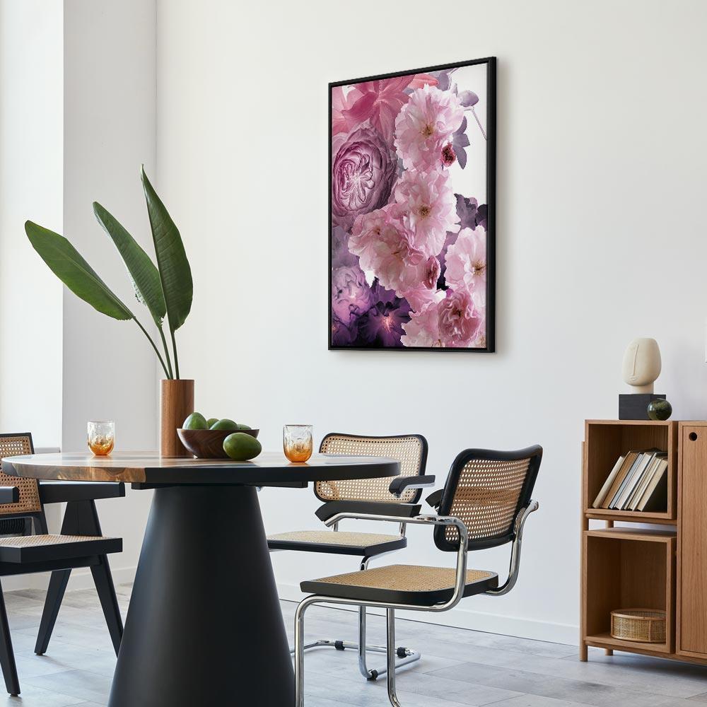 Tavla - Garden of Floral Scents (1-part) - Nature in Shades of Pink-Tavlor-Artgeist-peaceofhome.se