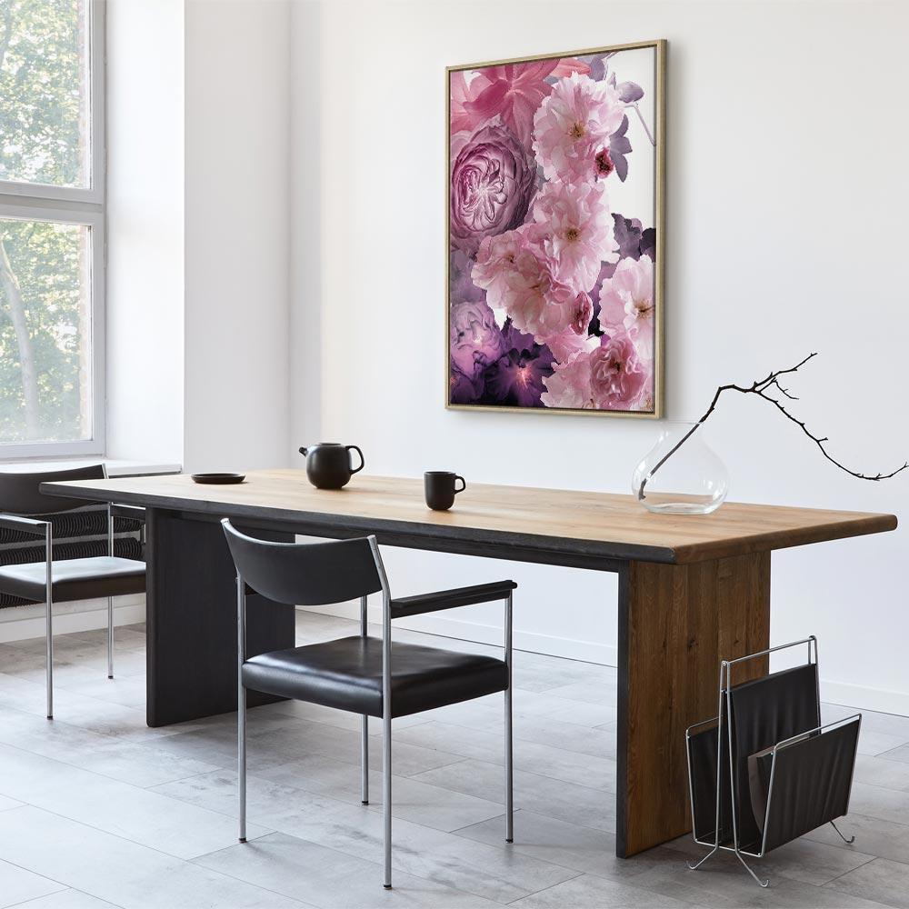 Tavla - Garden of Floral Scents (1-part) - Nature in Shades of Pink-Tavlor-Artgeist-peaceofhome.se