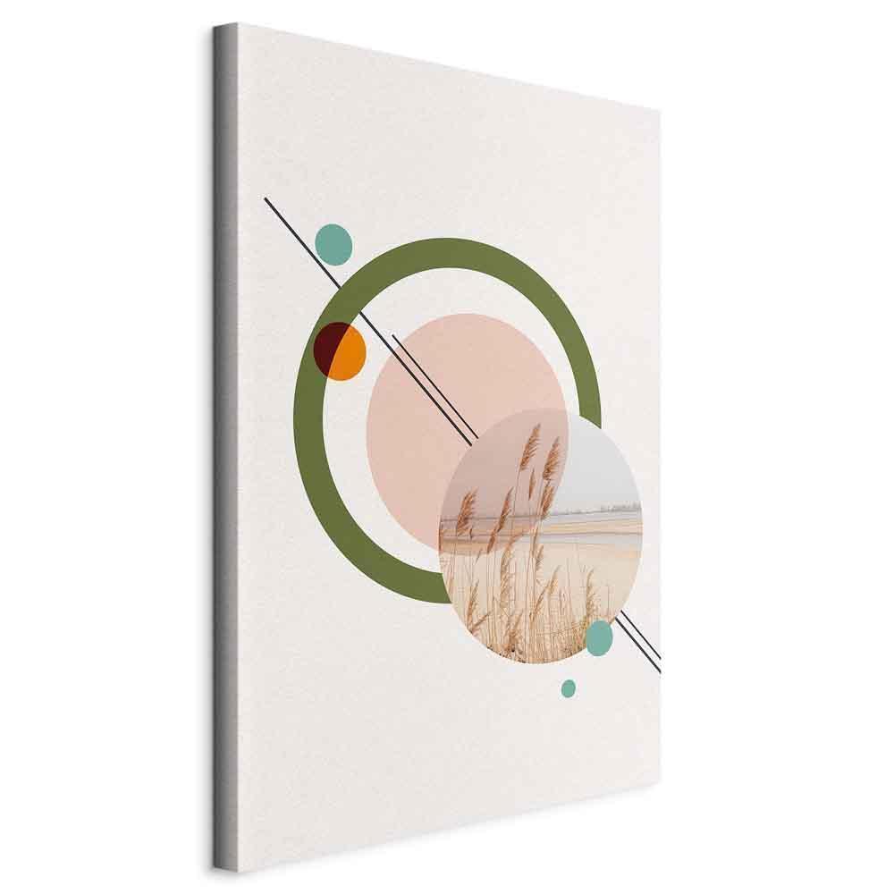 Tavla - Geometric Landscape (1 Part) Vertical-Tavlor-Artgeist-peaceofhome.se