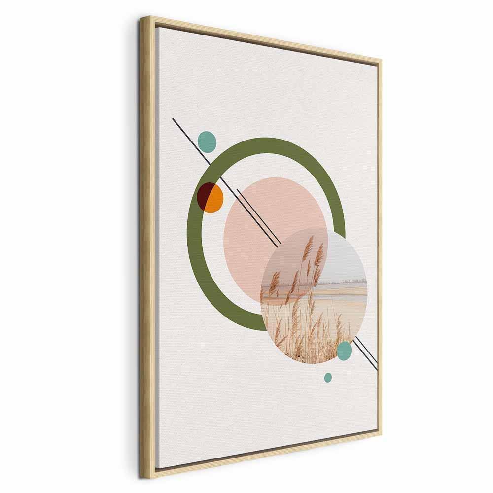 Tavla - Geometric Landscape (1 Part) Vertical-Tavlor-Artgeist-peaceofhome.se