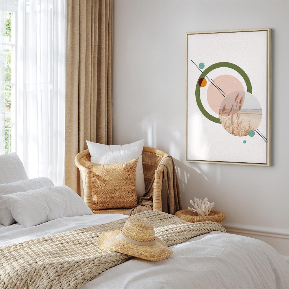 Tavla - Geometric Landscape (1 Part) Vertical-Tavlor-Artgeist-peaceofhome.se