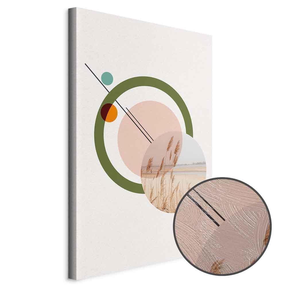 Tavla - Geometric Landscape (1 Part) Vertical-Tavlor-Artgeist-peaceofhome.se