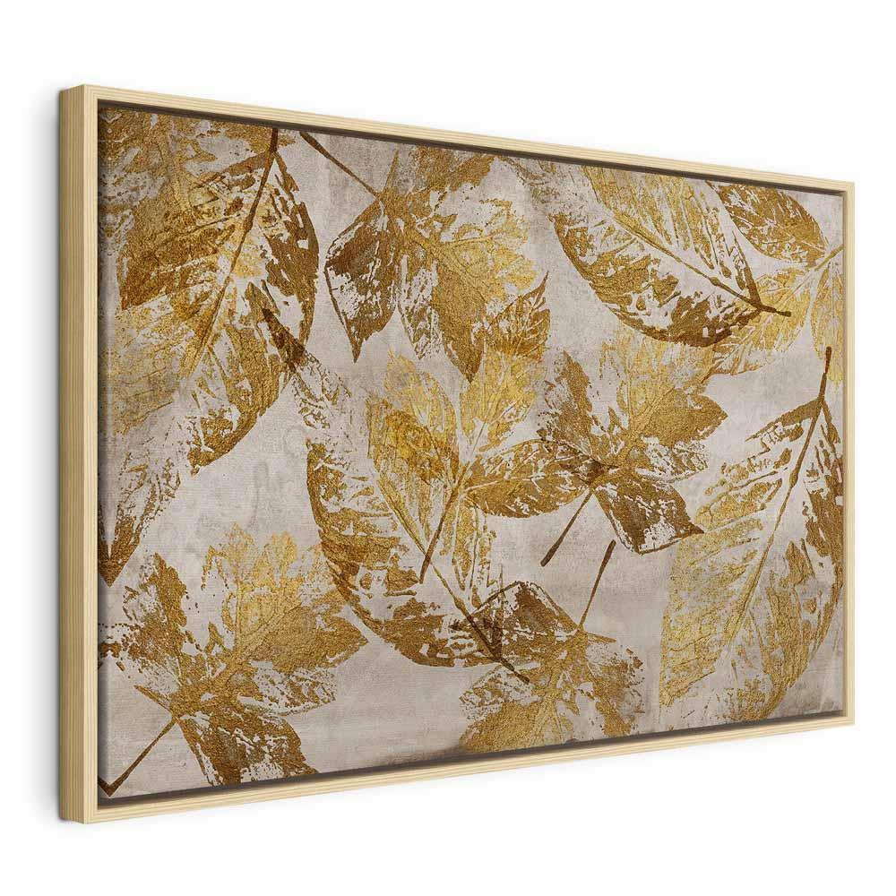 Tavla - Gold Mosaic (1 Part) Wide-Tavlor-Artgeist-peaceofhome.se