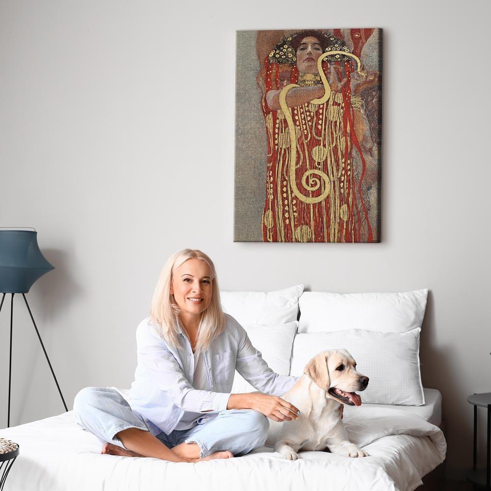 Tavla - Gustav Klimt – Medicine (Hygiea)-Tavlor-Artgeist-peaceofhome.se