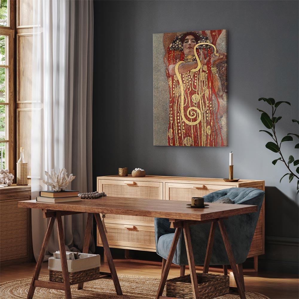Tavla - Gustav Klimt – Medicine (Hygiea)-Tavlor-Artgeist-peaceofhome.se