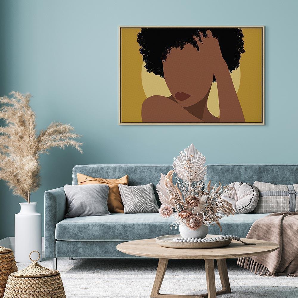 Tavla - Invisible Gaze (1 Part) Wide-Tavlor-Artgeist-peaceofhome.se