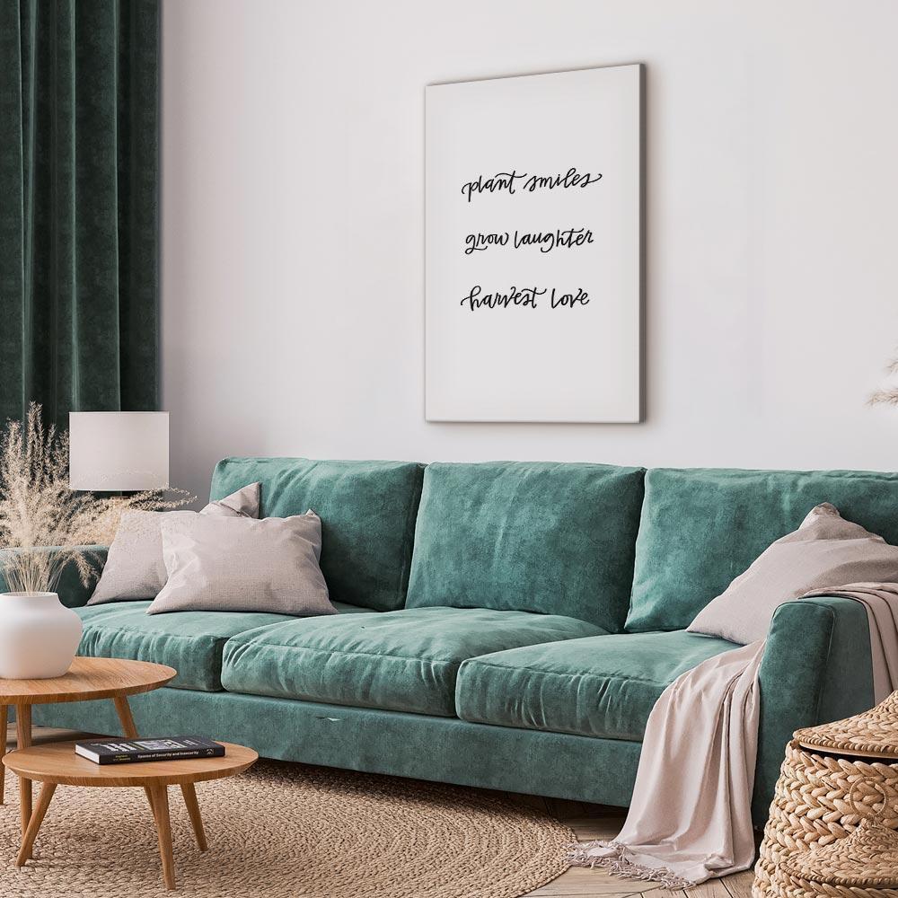 Tavla - Joy and Love (1 Part) Vertical-Tavlor-Artgeist-peaceofhome.se