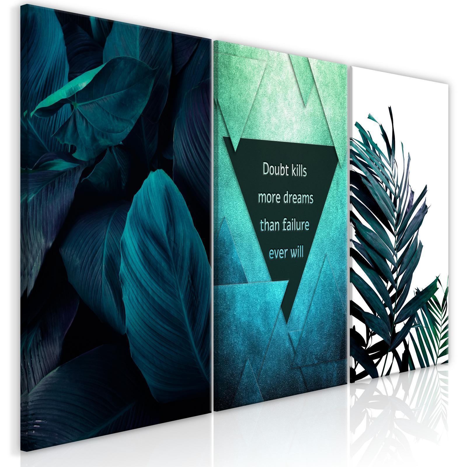 Tavla - Jungle Dreams (3 Parts)-Tavlor-Artgeist-Premium print-120x60-peaceofhome.se