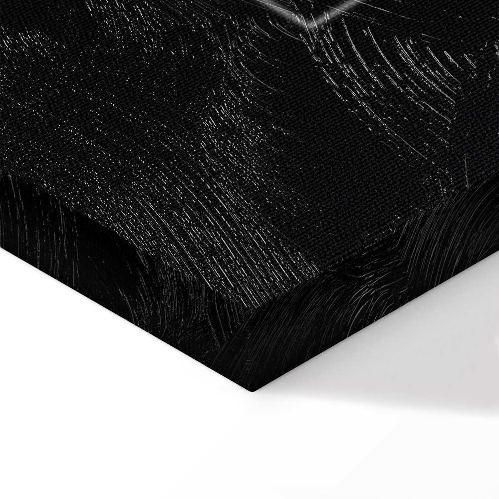 Tavla - Key to Success (1-part) - Black and White English Inscriptions-Tavlor-Artgeist-peaceofhome.se