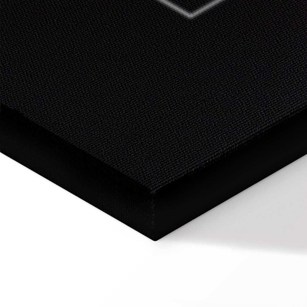 Tavla - Key to Success (1-part) - Black and White English Inscriptions-Tavlor-Artgeist-peaceofhome.se