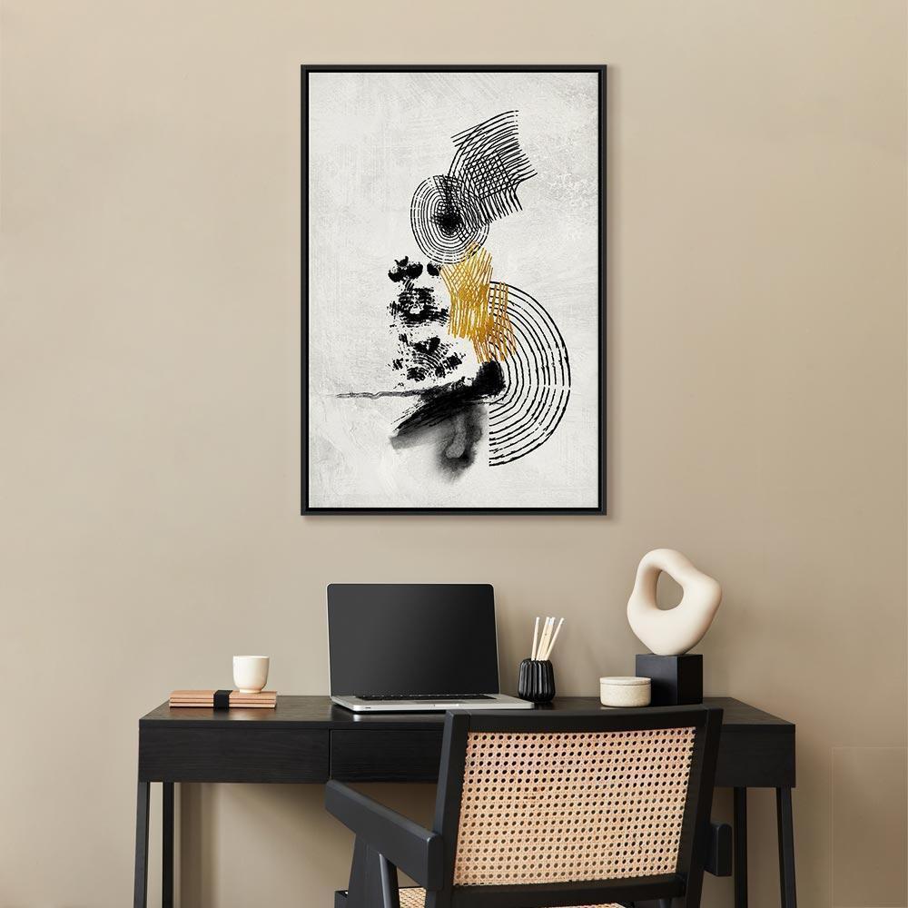 Tavla - Landscape With the Sun (1 Part) Vertical-Tavlor-Artgeist-peaceofhome.se