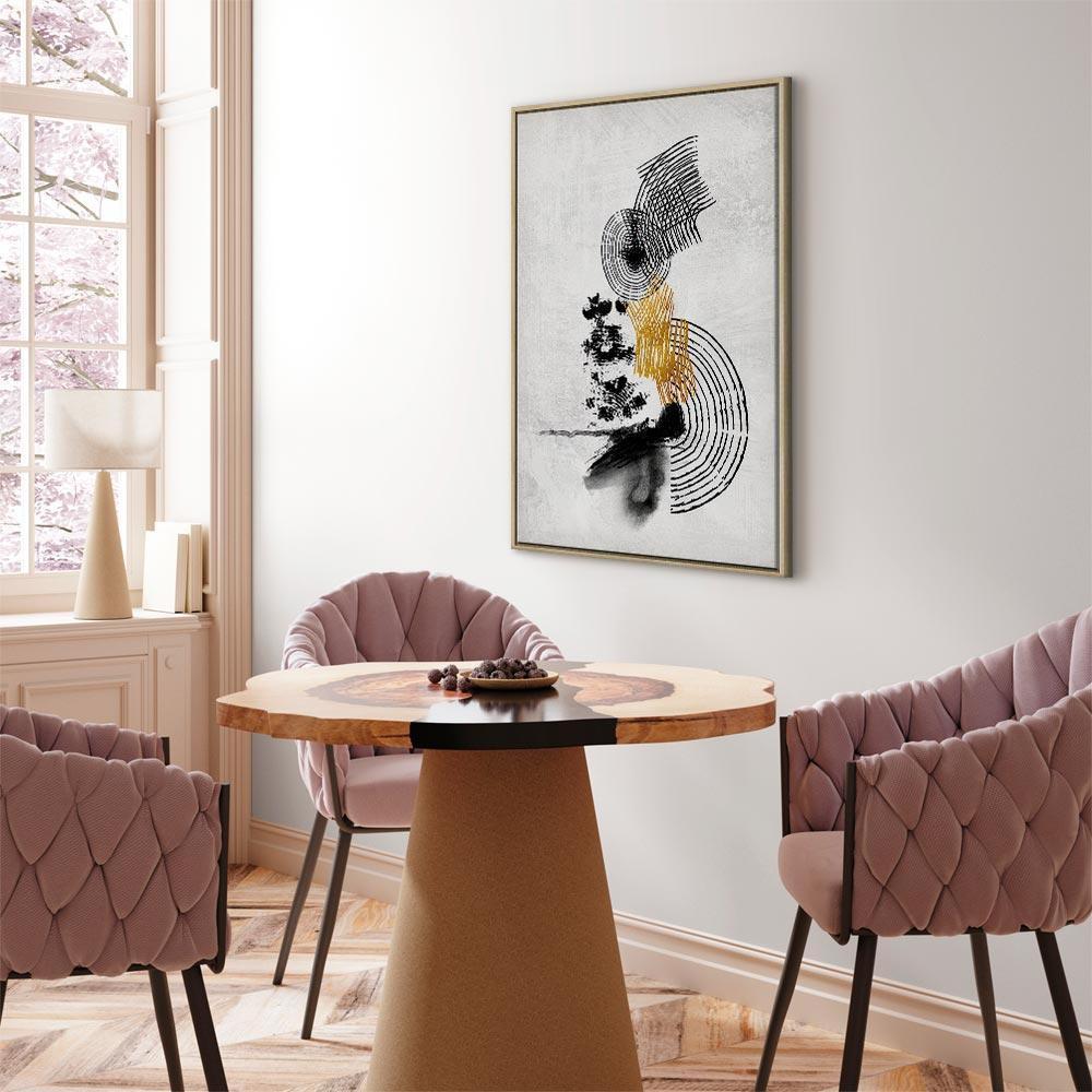 Tavla - Landscape With the Sun (1 Part) Vertical-Tavlor-Artgeist-peaceofhome.se