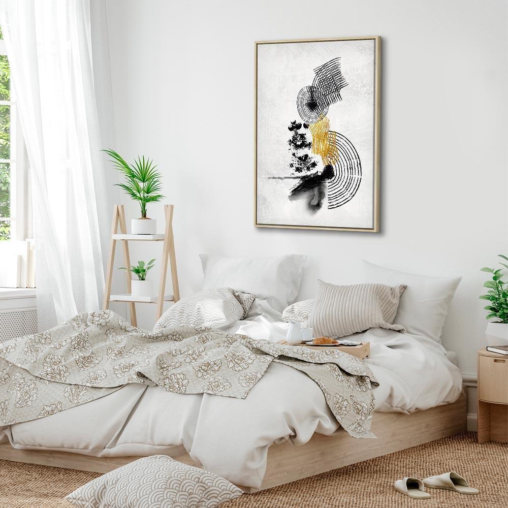 Tavla - Landscape With the Sun (1 Part) Vertical-Tavlor-Artgeist-peaceofhome.se