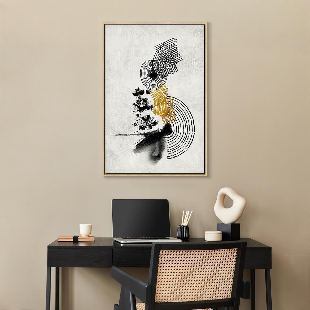 Tavla - Landscape With the Sun (1 Part) Vertical-Tavlor-Artgeist-peaceofhome.se