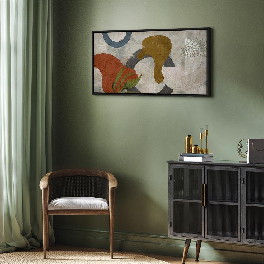 Tavla - Mirage of Shapes (1 Part)-Tavlor-Artgeist-peaceofhome.se