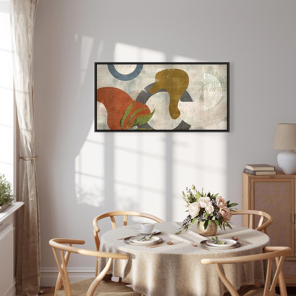 Tavla - Mirage of Shapes (1 Part)-Tavlor-Artgeist-peaceofhome.se