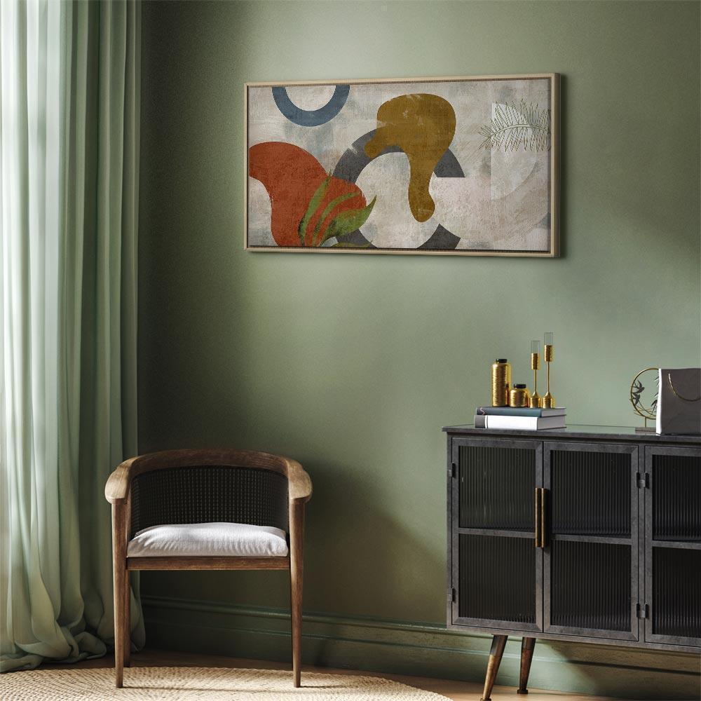 Tavla - Mirage of Shapes (1 Part)-Tavlor-Artgeist-peaceofhome.se