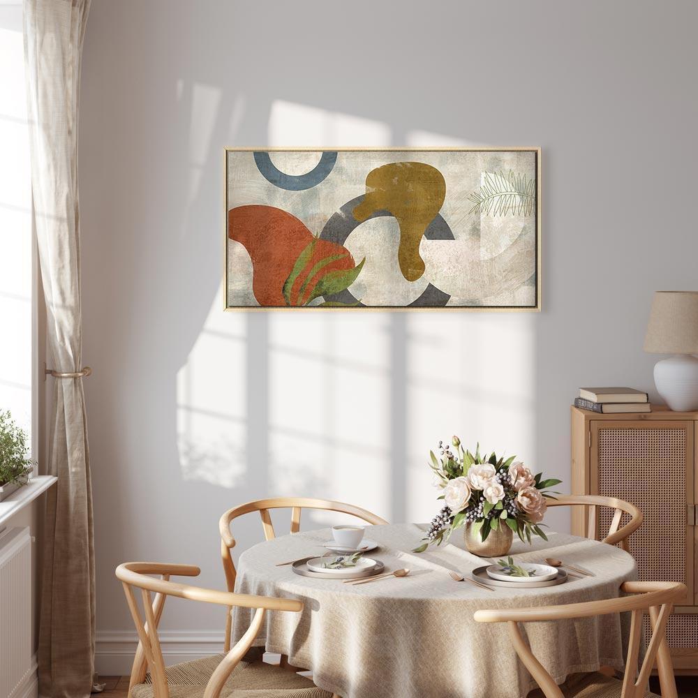 Tavla - Mirage of Shapes (1 Part)-Tavlor-Artgeist-peaceofhome.se