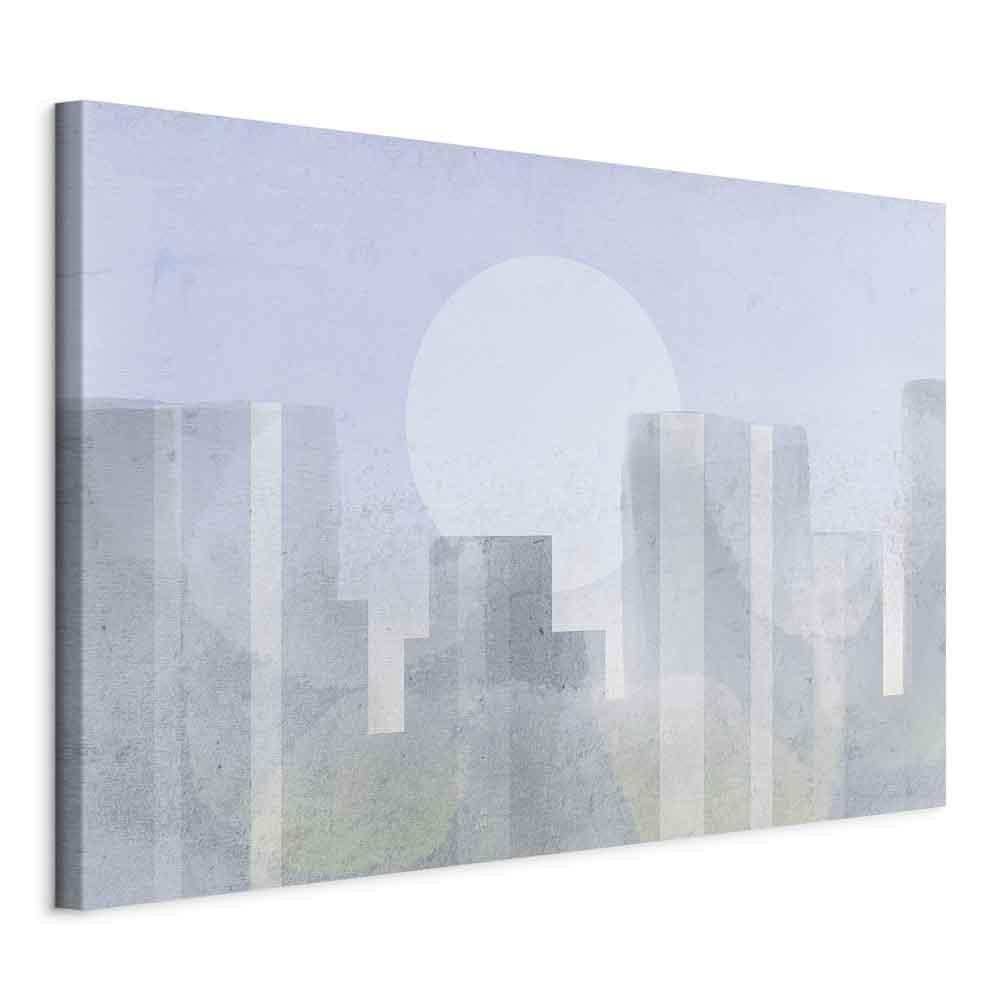 Tavla - Modern City (1 Part) Wide - First Variant-Tavlor-Artgeist-peaceofhome.se