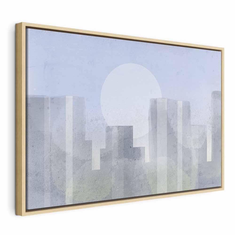 Tavla - Modern City (1 Part) Wide - First Variant-Tavlor-Artgeist-peaceofhome.se