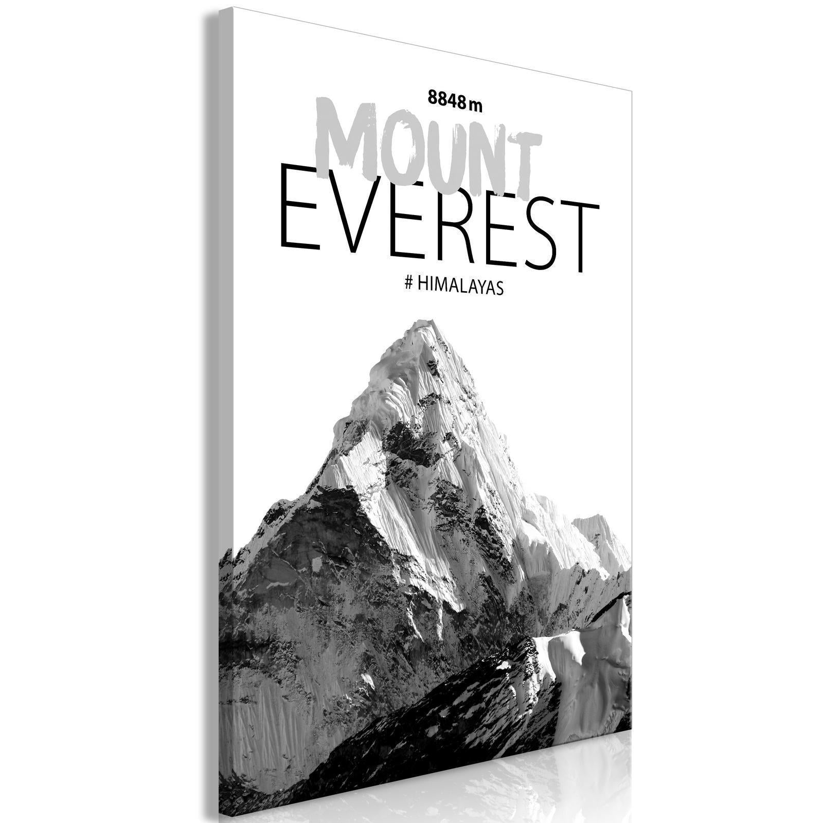 Tavla - Mount Everest (1 Part) Vertical-Tavlor-Artgeist-peaceofhome.se