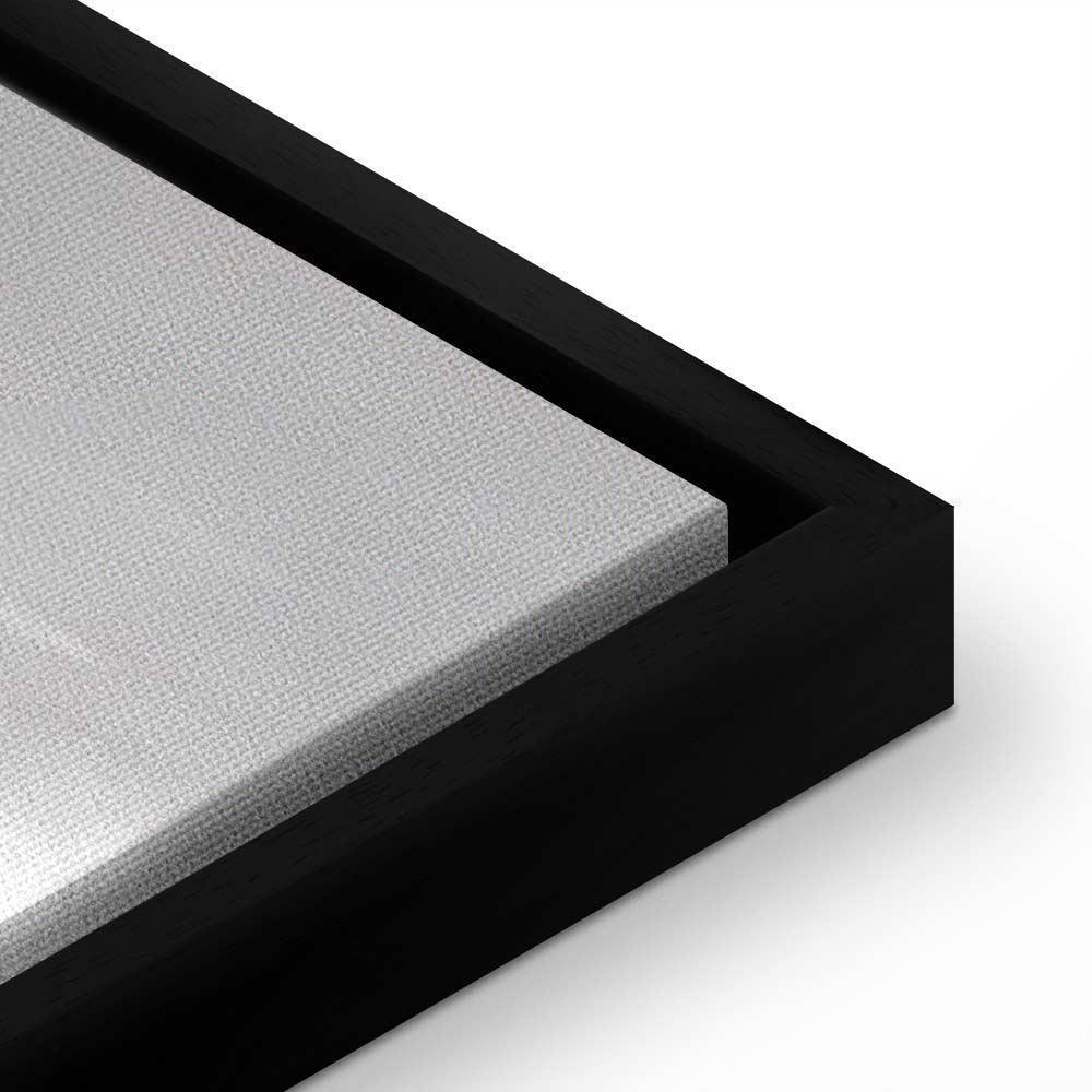 Tavla - Reflection of Colors (1-part) - Sunset in Painted Abstract Background-Tavlor-Artgeist-peaceofhome.se