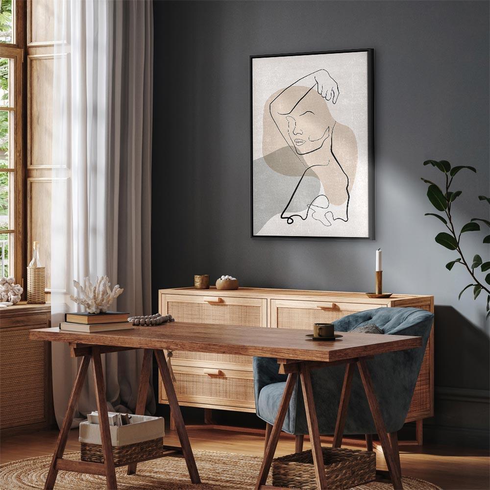 Tavla - Romantic Morning (1 Part) Vertical-Tavlor-Artgeist-peaceofhome.se