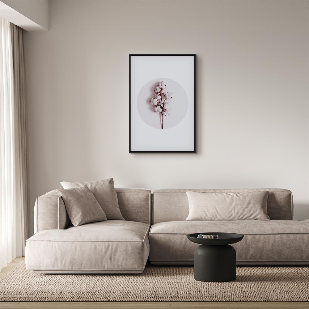 Tavla - Soft Cotton (1 Part) Vertical-Tavlor-Artgeist-peaceofhome.se