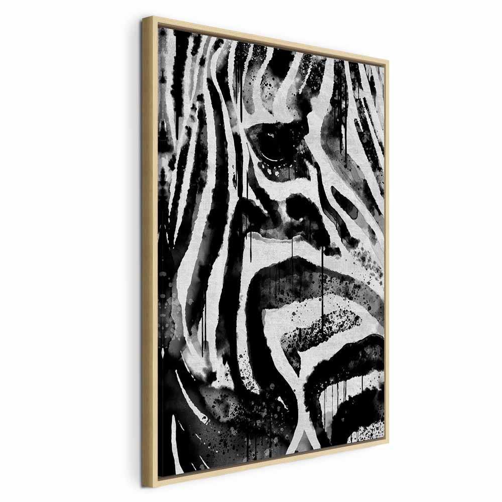 Tavla - Striped Nature (1 Part) Vertical-Tavlor-Artgeist-peaceofhome.se