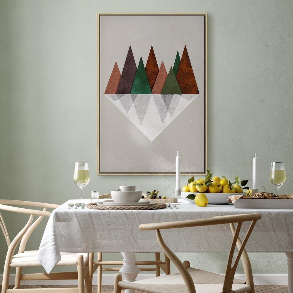 Tavla - Symmetrical Land (1 Part) Vertical-Tavlor-Artgeist-peaceofhome.se