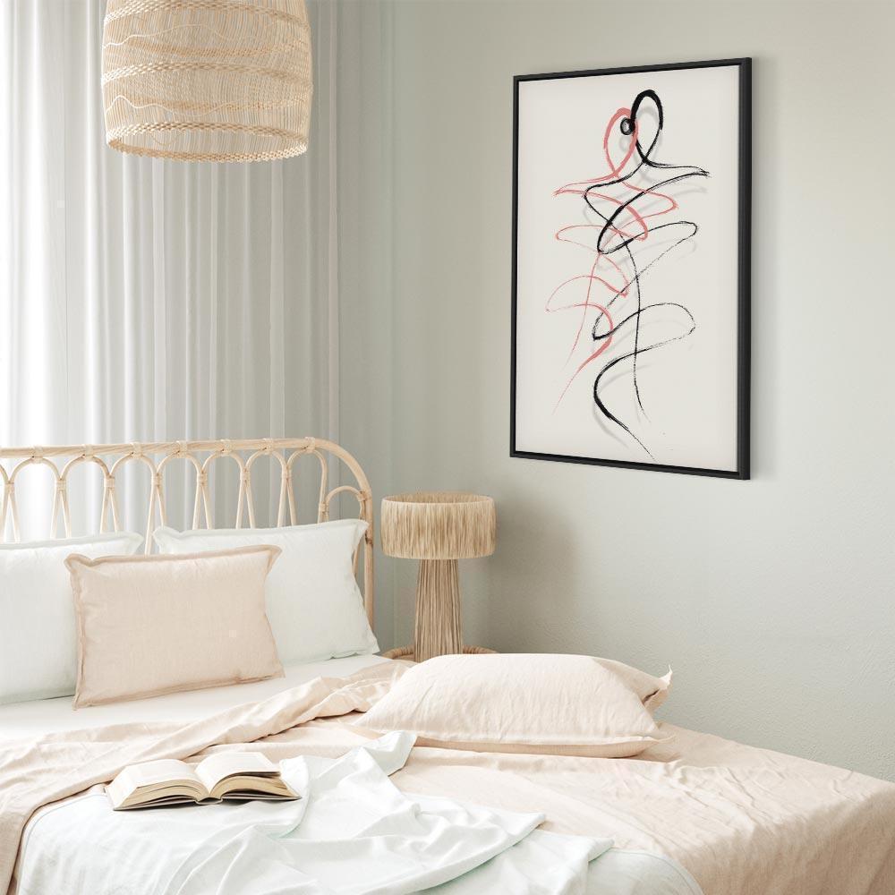 Tavla - Tangled Passion (1 Part) Vertical-Tavlor-Artgeist-peaceofhome.se