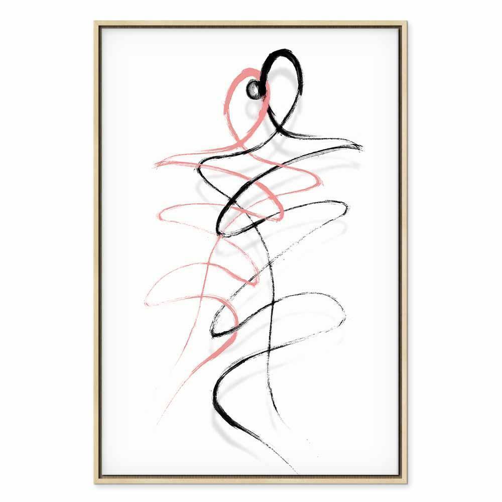 Tavla - Tangled Passion (1 Part) Vertical-Tavlor-Artgeist-peaceofhome.se