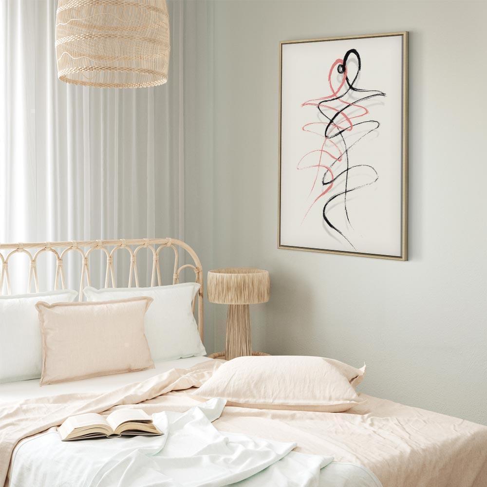 Tavla - Tangled Passion (1 Part) Vertical-Tavlor-Artgeist-peaceofhome.se