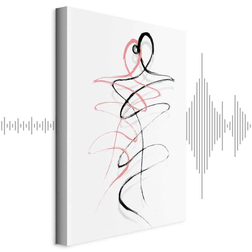 Tavla - Tangled Passion (1 Part) Vertical-Tavlor-Artgeist-peaceofhome.se