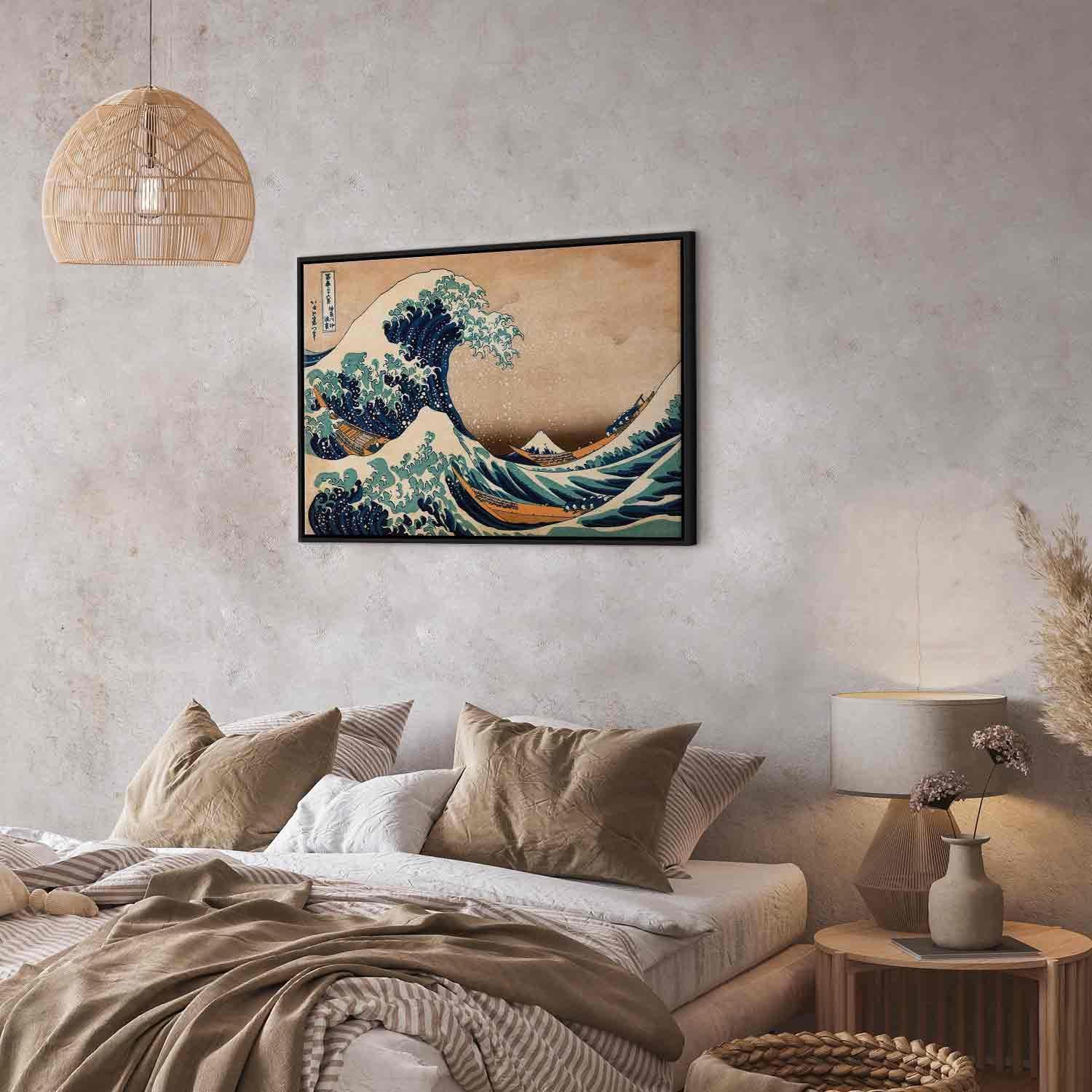 Tavla - The Great Wave off Kanagawa (Reproduction)-Tavlor-Artgeist-peaceofhome.se