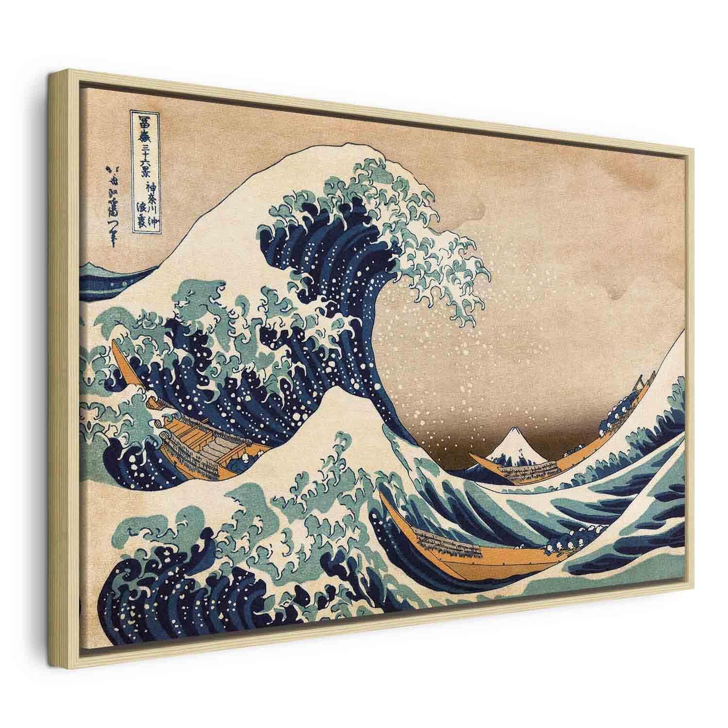 Tavla - The Great Wave off Kanagawa (Reproduction)-Tavlor-Artgeist-peaceofhome.se