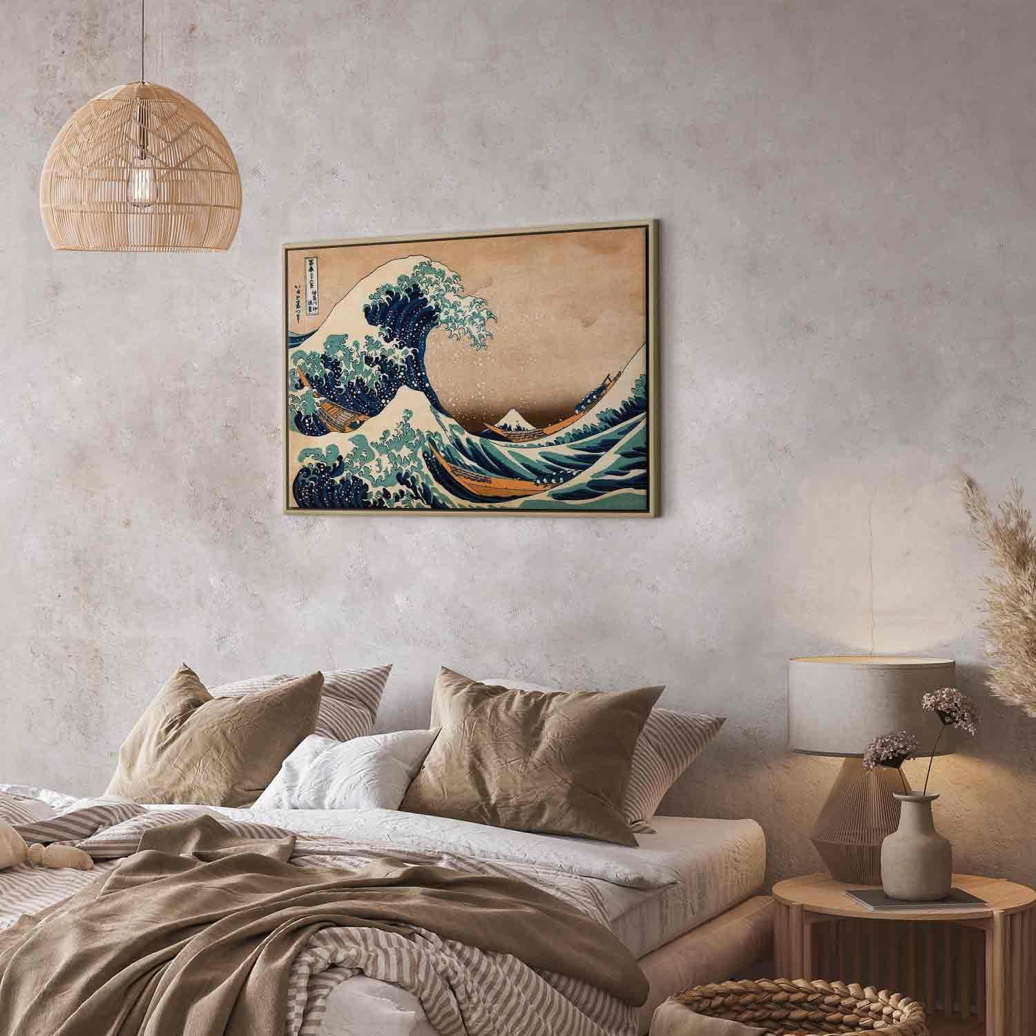 Tavla - The Great Wave off Kanagawa (Reproduction)-Tavlor-Artgeist-peaceofhome.se