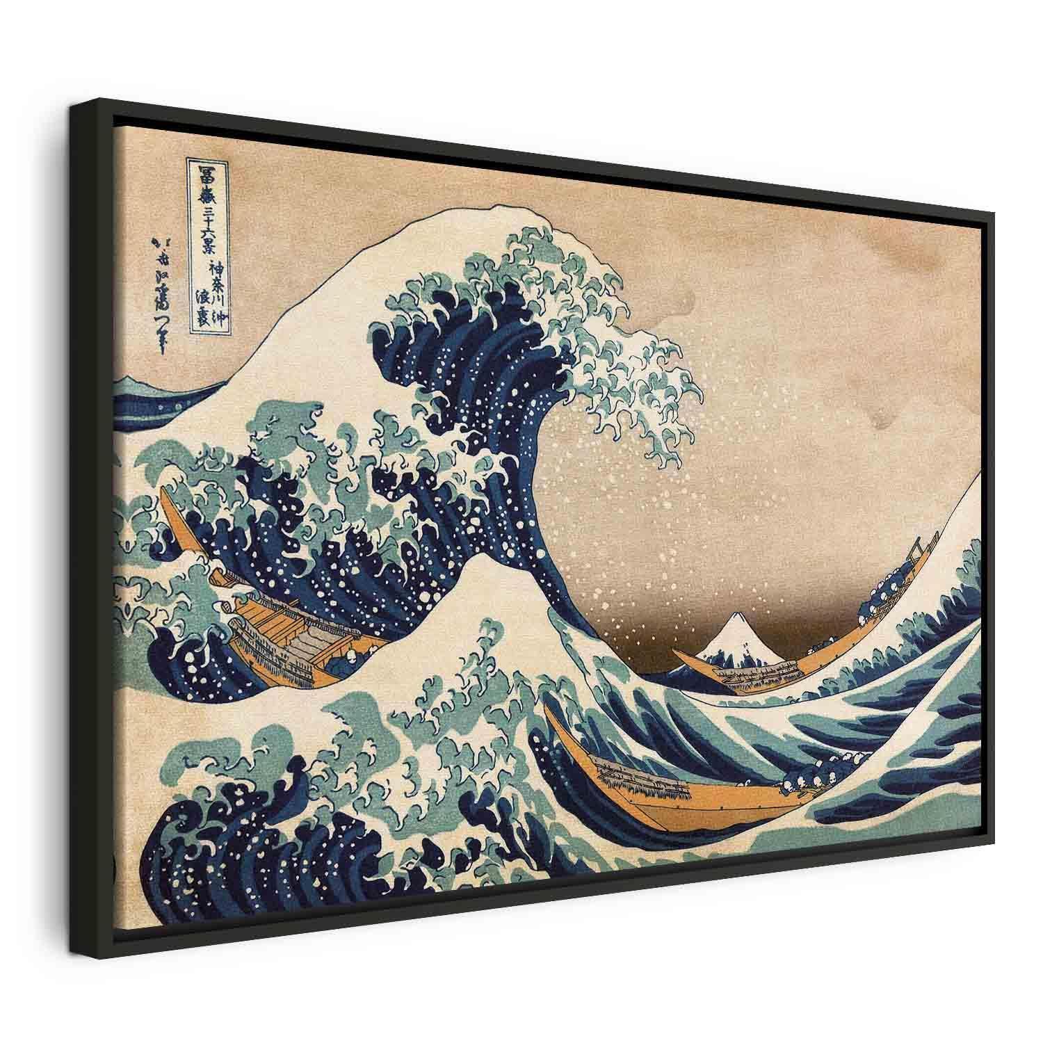 Tavla - The Great Wave off Kanagawa (Reproduction)-Tavlor-Artgeist-peaceofhome.se