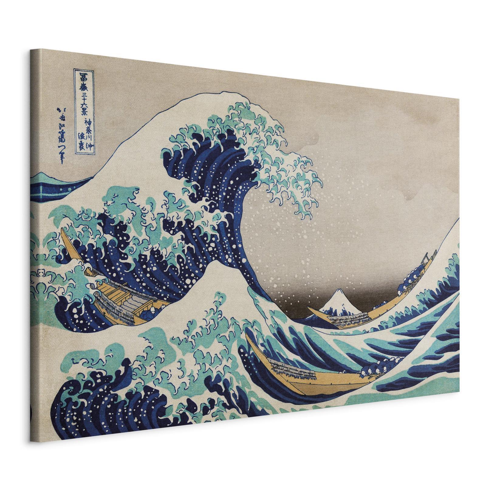 Tavla - The Great Wave off Kanagawa-Tavlor-Artgeist-peaceofhome.se