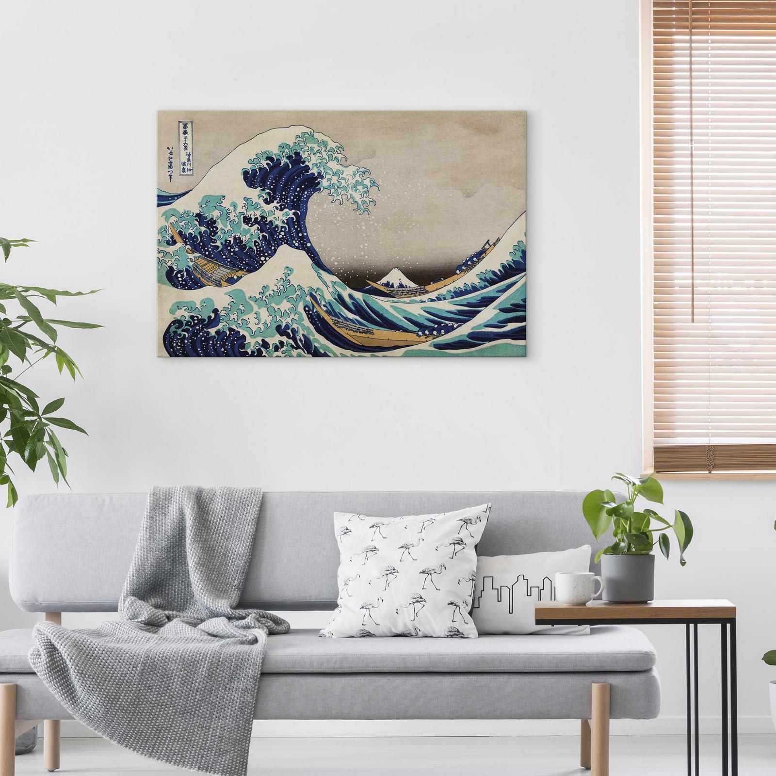 Tavla - The Great Wave off Kanagawa-Tavlor-Artgeist-peaceofhome.se