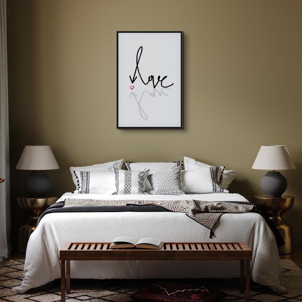 Tavla - This is Love (1 Part) Vertical-Tavlor-Artgeist-peaceofhome.se