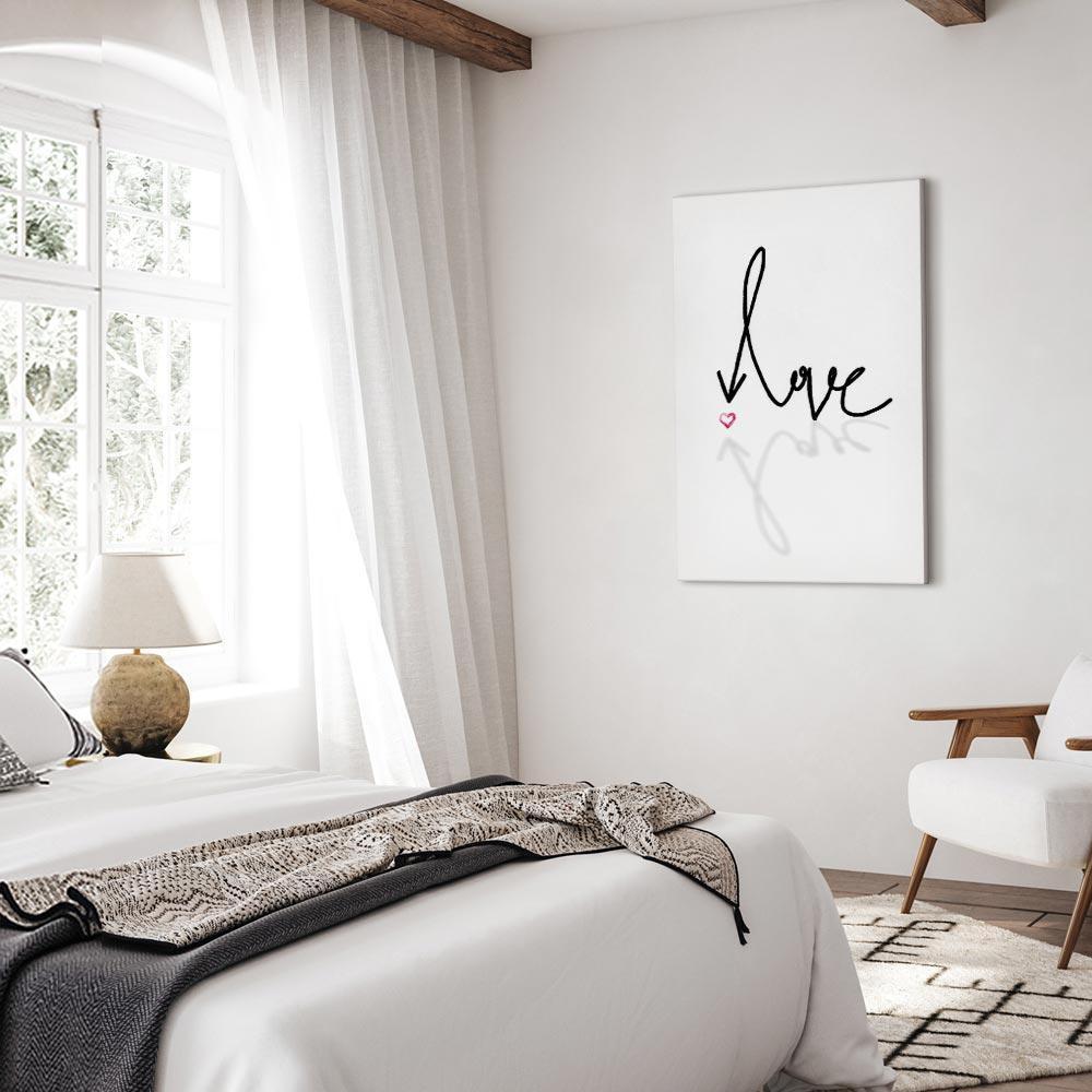 Tavla - This is Love (1 Part) Vertical-Tavlor-Artgeist-peaceofhome.se