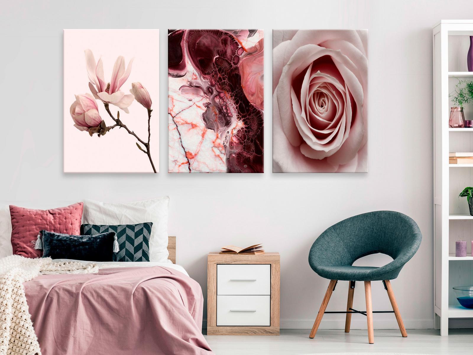 Tavla - Vanilla Experience (3 Parts)-Tavlor-Artgeist-Premium print-120x60-peaceofhome.se