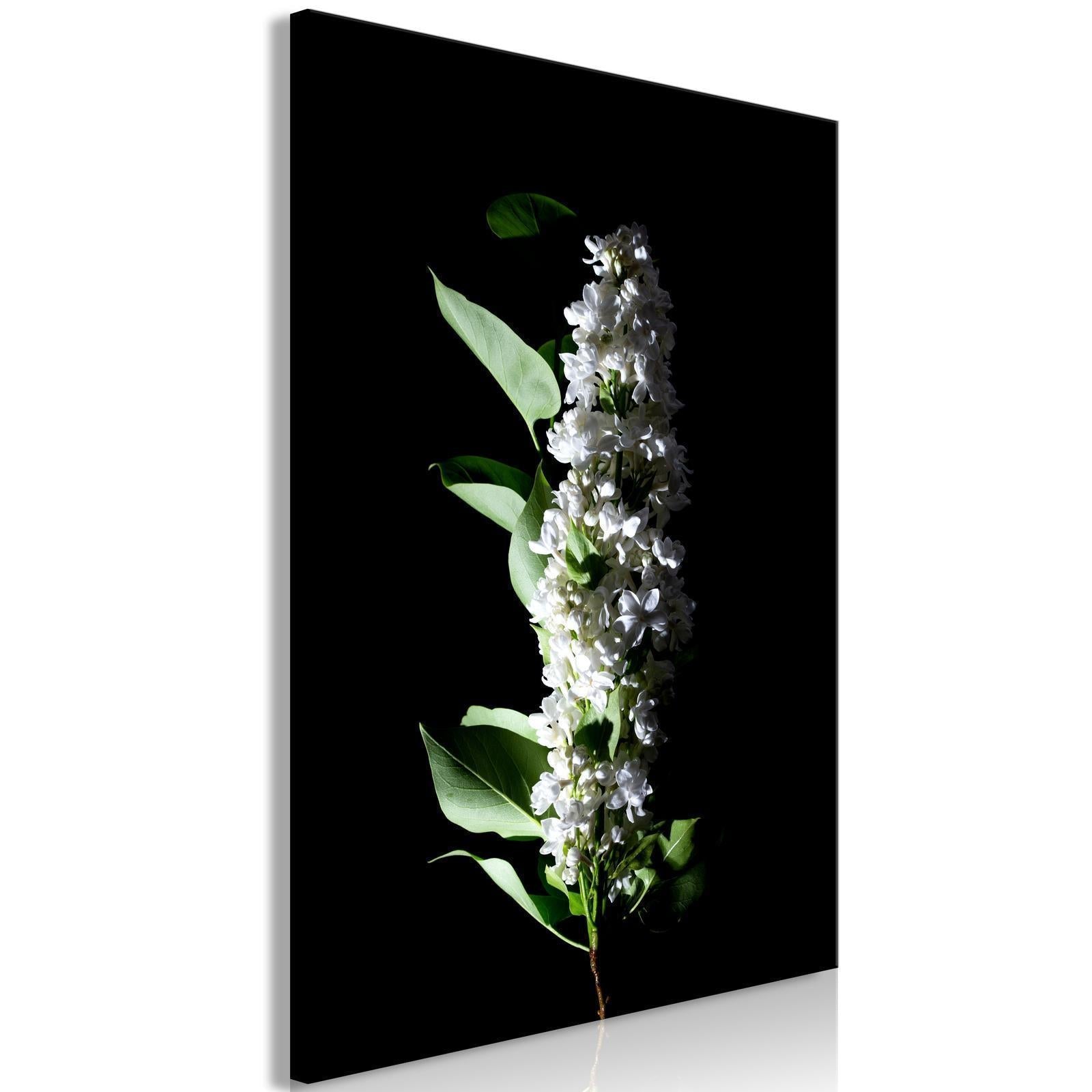 Tavla - White Lilacs (1 Part) Vertical-Tavlor-Artgeist-peaceofhome.se