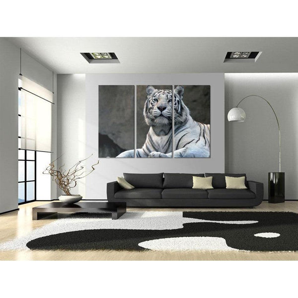 Tavla - White tiger-Tavlor-Artgeist-peaceofhome.se