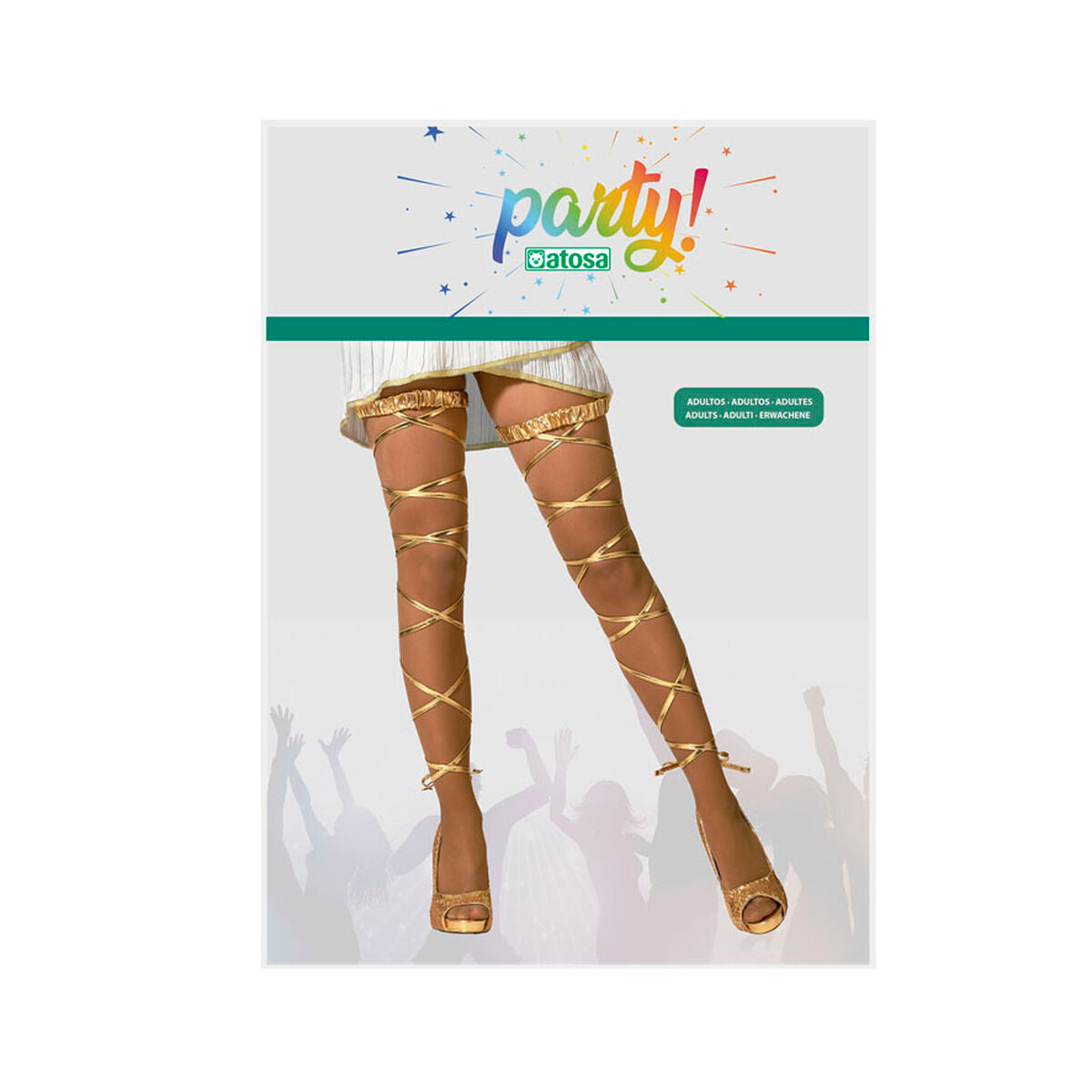 Tejper Gyllene-Leksaker och spel, Fancy klänning och accessoarer-BigBuy Carnival-peaceofhome.se