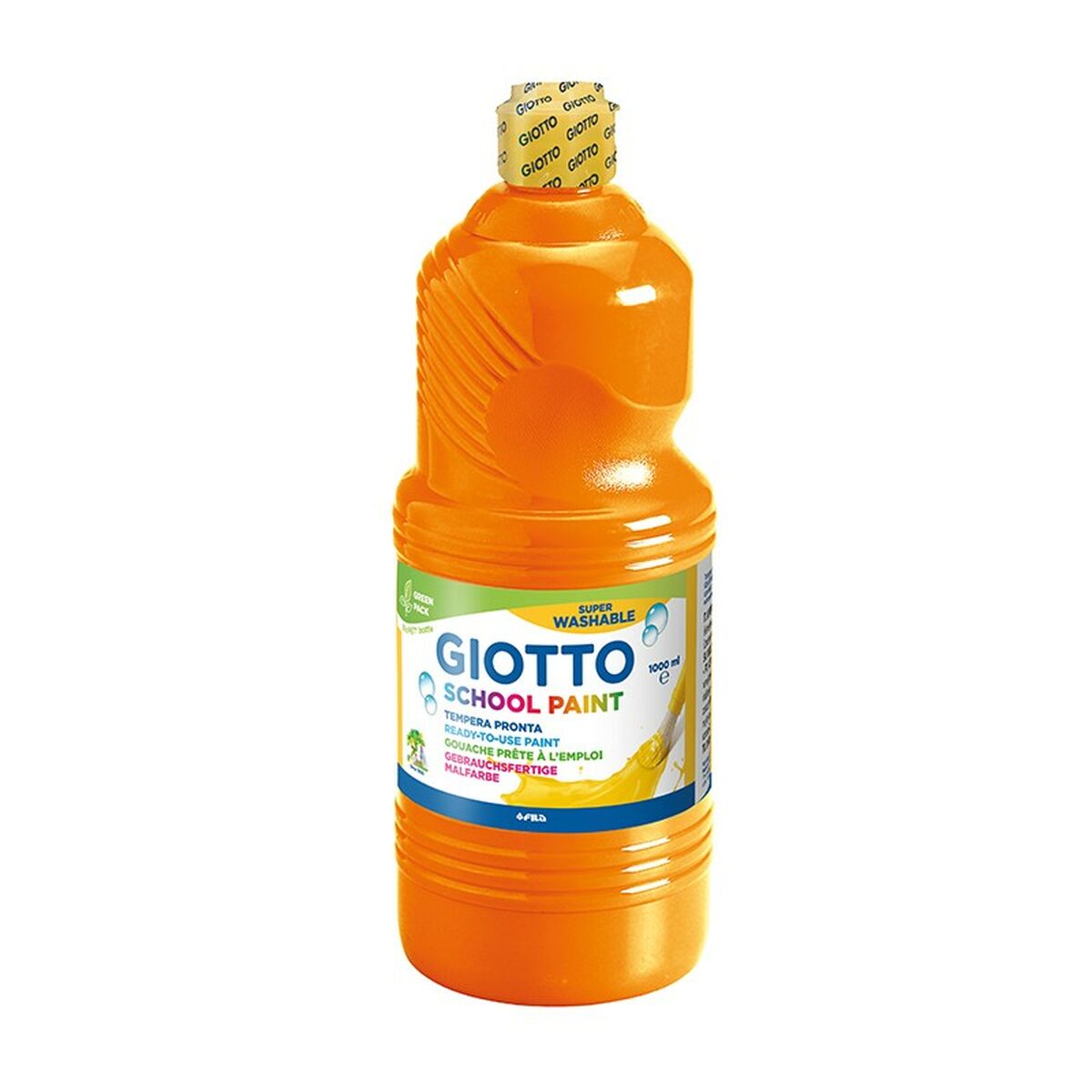 Tempera Giotto Orange 1 L (6 antal)-Kontor och Kontorsmaterial, konst och hantverk-Giotto-peaceofhome.se